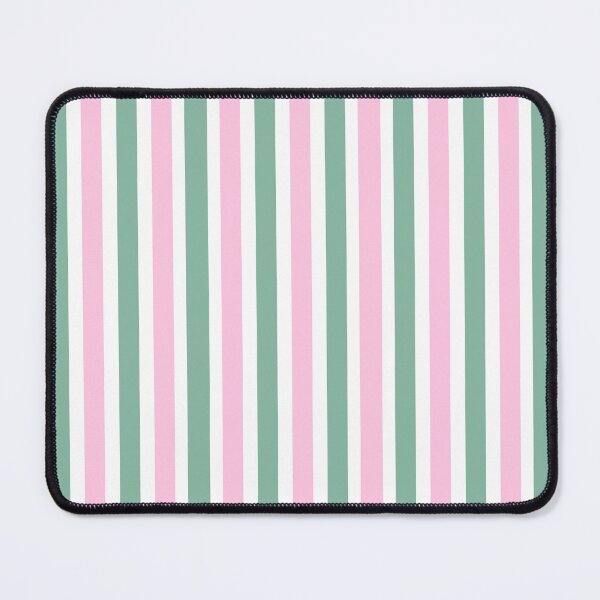 Item preview, Sage Green, Pink and White Stripes designed and sold by OneThreeSix.