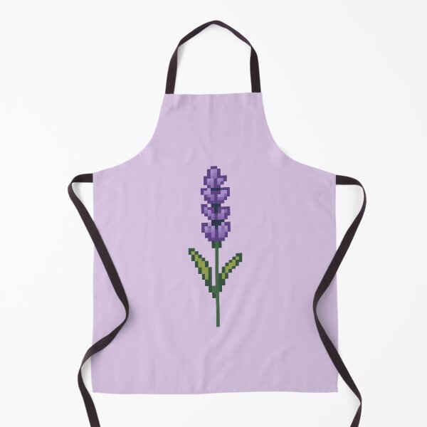 Item preview, 8‑Bit Lavender Bloom – Retro Pixel Flower designed and sold by Planthem.