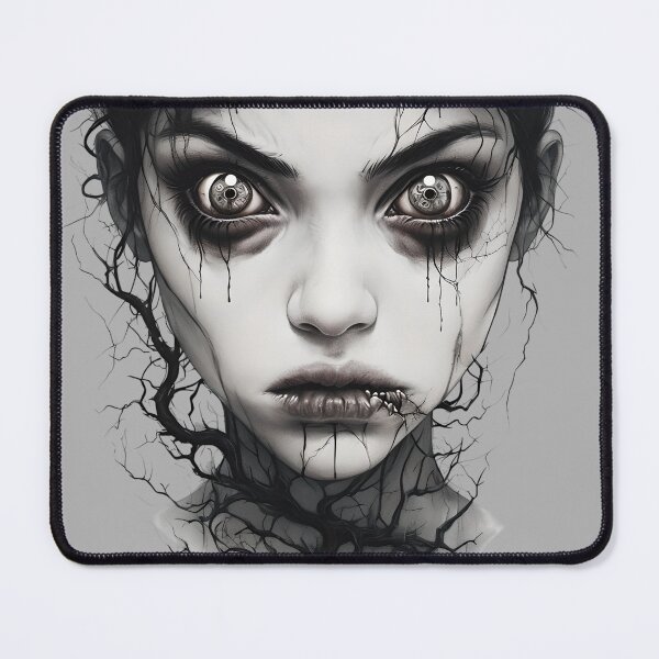 Item preview, Zombie Girl with Sunflowers  designed and sold by NightTimeJ.