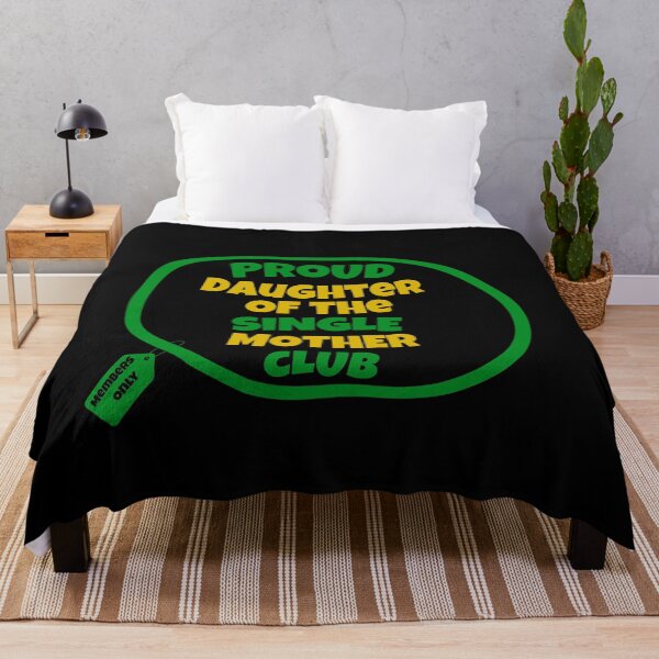 Item preview, Proud Daughter Of The Single Mother Club | Proud Single Mother Club | Single Parent | I’m A Single Mom | Black Mothers | Jamaican Mothers designed and sold by TeesByAngelzB.