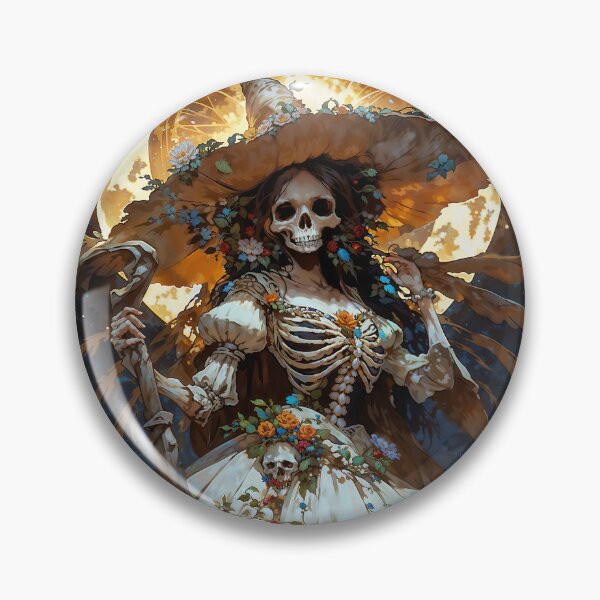 Item preview, Diosa de lo Inevitable Santa Muerte designed and sold by AliceWhiteDF.