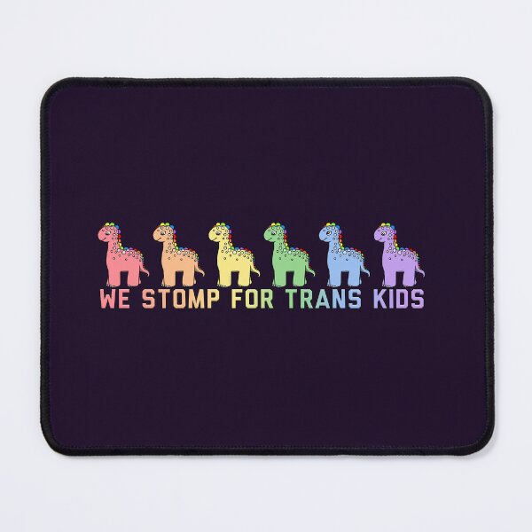 Item preview, We Stomp For Trans Kids Rainbow designed and sold by Art by Veya.