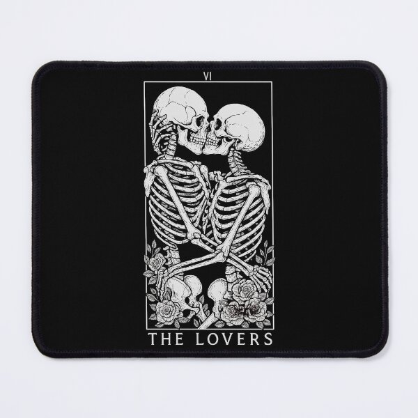 Item preview, The Lovers - Major Arcana - Skeleton Tarot Cards designed and sold by Boriken Brujas.