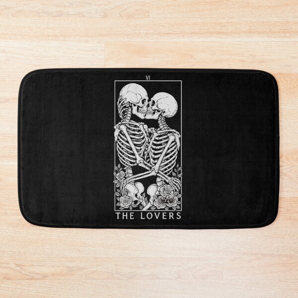 Item preview, The Lovers - Major Arcana - Skeleton Tarot Cards designed and sold by Boriken Brujas.