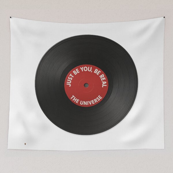Item preview, Vinyl Record with text. designed and sold by The lucky Hippy.
