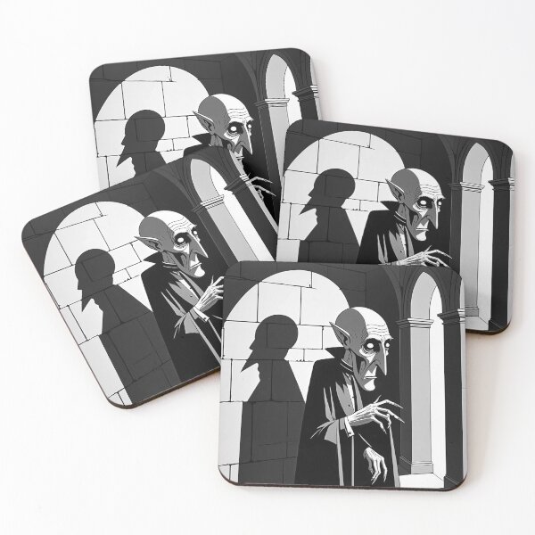 Item preview, Nosferatu the Vampire vintage style halloween illustration designed and sold by Vintage Designs +.