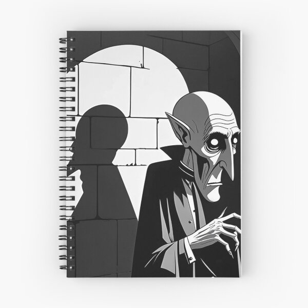 Item preview, Nosferatu the Vampire vintage style halloween illustration designed and sold by Vintage Designs +.