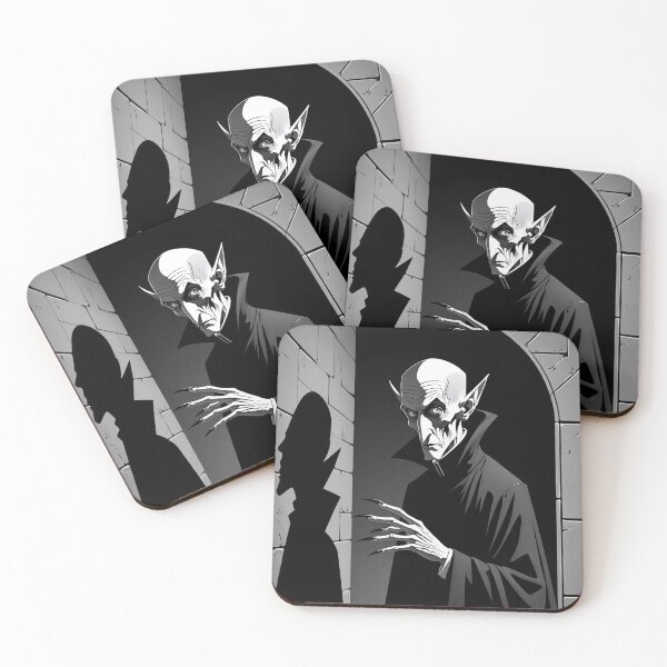 Item preview, Nosferatu the Vampire vintage style halloween illustration designed and sold by Vintage Designs +.