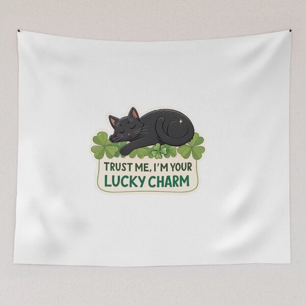 Item preview, Black cat trust me I'M your lucky charm designed and sold by Lucky 777.