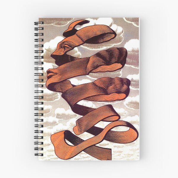 Artikelvorschau, Maurits Escher, Rind, Unmögliche Realität, Surrealismus entworfen und verkauft von Artistic Gift Print.