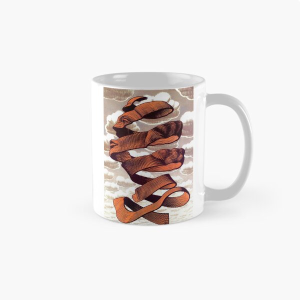 Artikelvorschau, Maurits Escher, Rind, Unmögliche Realität, Surrealismus entworfen und verkauft von Artistic Gift Print.