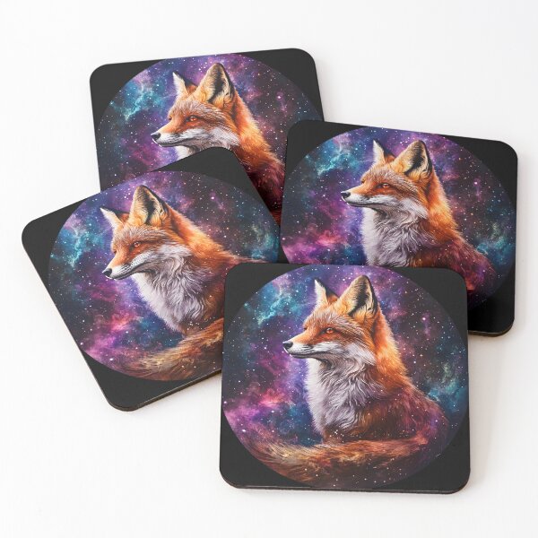 Item preview, Cosmic Fox – Mystical Animal in a Galactic Style designed and sold by Kollibri.