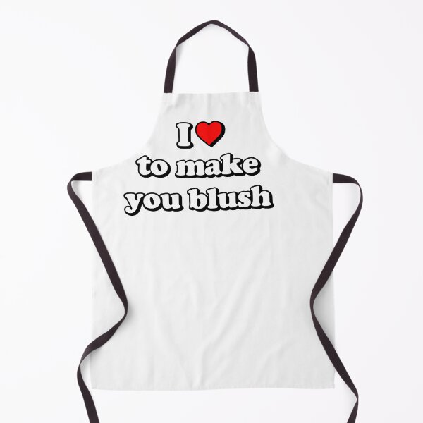 Item preview, I <3 to make you blush - quote designed and sold by Lyxy.