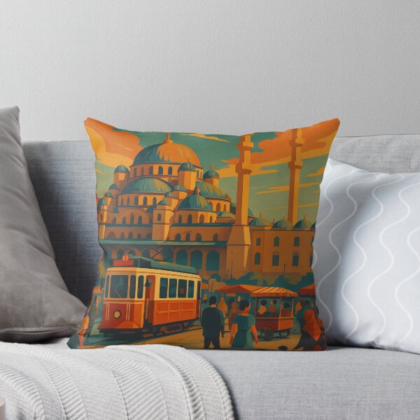 Item preview, I love ISTANBUL EMINÖNÜ PLACE Retro Vintage Poster designed and sold by Earth Celebration Designs.