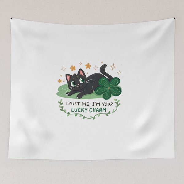 Item preview, Black cat trust me I'M your lucky charm designed and sold by Lucky 777.