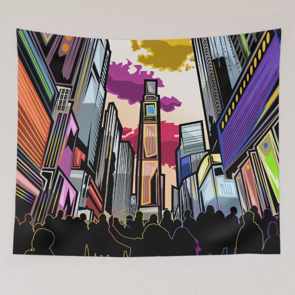 Item preview, Neon Metropolis designed and sold by Adamzworld.