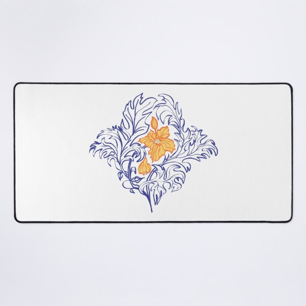 Item preview, Decorative pattern in Victorian style with flowers and leaves designed and sold by olenapetol.
