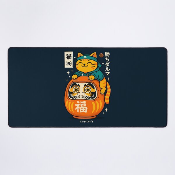 Item preview, Daruma & Cat designed and sold by TheSamuraiCat.