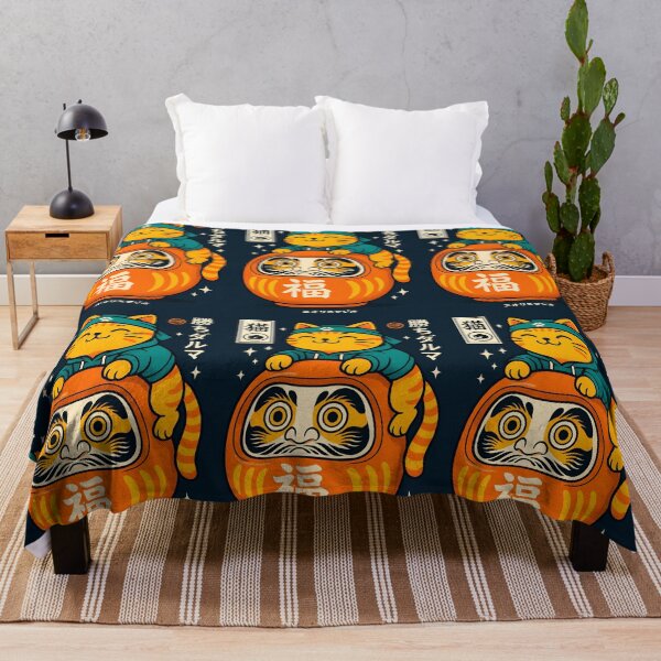 Item preview, Daruma & Cat designed and sold by TheSamuraiCat.