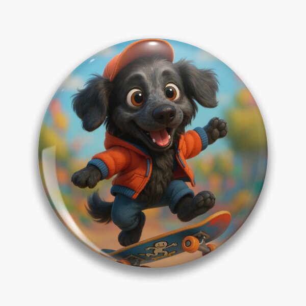 Item preview, Skater Blue Picardy Spaniel designed and sold by Sillytoe.