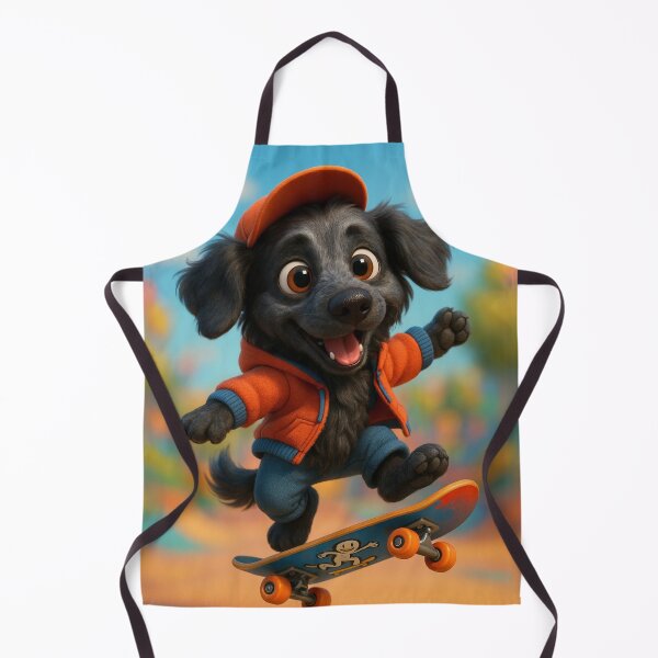 Item preview, Skater Blue Picardy Spaniel designed and sold by Sillytoe.
