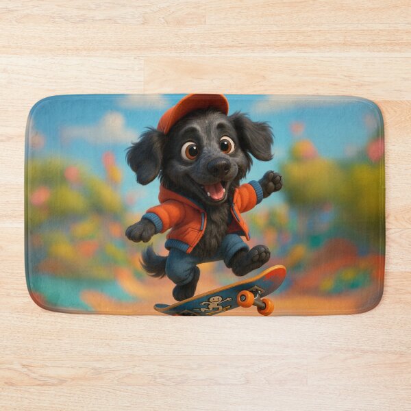 Item preview, Skater Blue Picardy Spaniel designed and sold by Sillytoe.