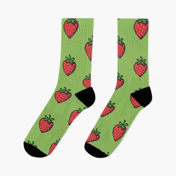 Item preview, Strawberry Pixel Art – Retro 8-Bit Fruit Design designed and sold by Planthem.