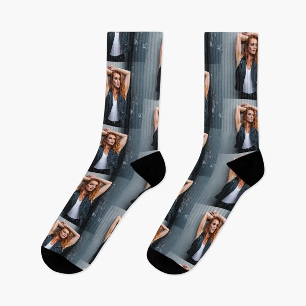 Item preview, female model posing and pouting  with their arms up Grunge street photography designed and sold by Vintage Designs +.