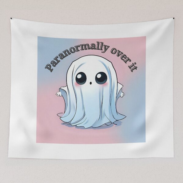 Item preview, Over It! Ghostie - Pink Edition designed and sold by AltAssets.