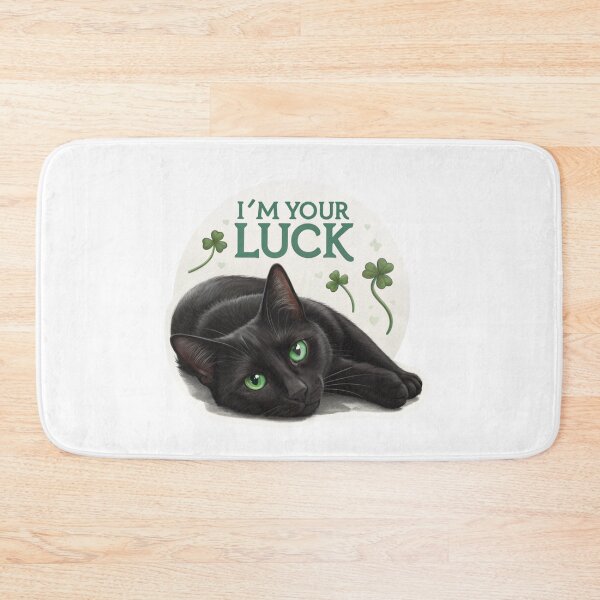 Item preview, I'M your luck or your curse black cat  designed and sold by Lucky 777.