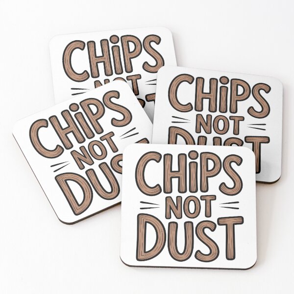 Item preview, Chips not dust designed and sold by Stuart Wallace's Extremely Specific & Nice Things.