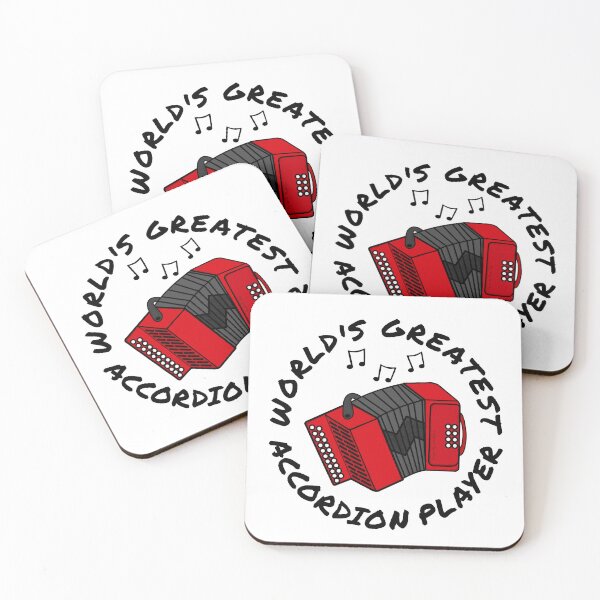 Item preview, World's Greatest Accordion Player Accordionist Folk Musician designed and sold by doodlerob.