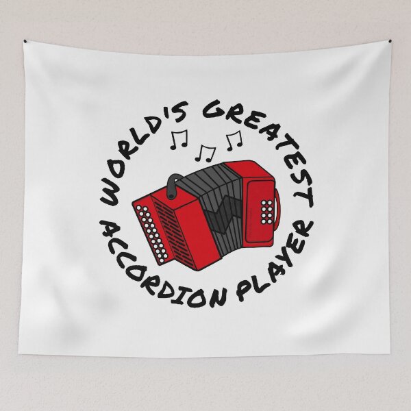 Item preview, World's Greatest Accordion Player Accordionist Folk Musician designed and sold by doodlerob.
