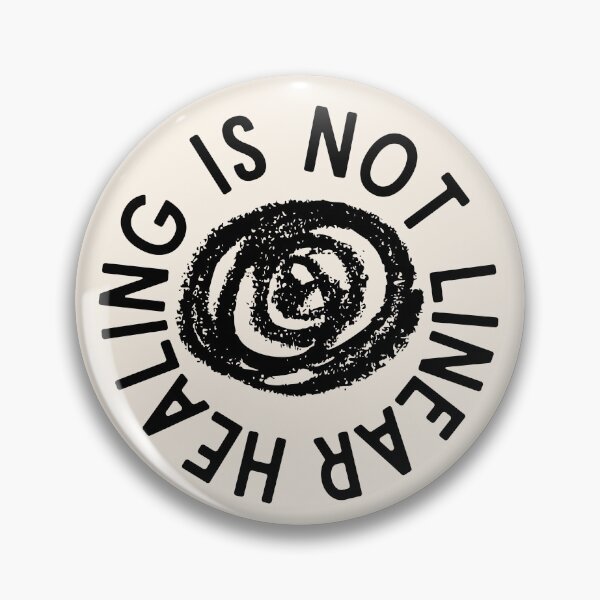 Item preview, Healing is not linear designed and sold by Keeping Art Heavenly.