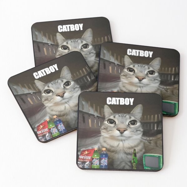 Item preview, Cat-Boy Meme Shirt  designed and sold by Cat Shop inc.