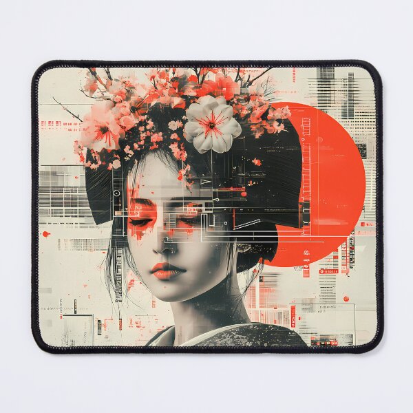 Item preview, "Digital Geisha: Fragmented Identity" designed and sold by Jameswoodly.