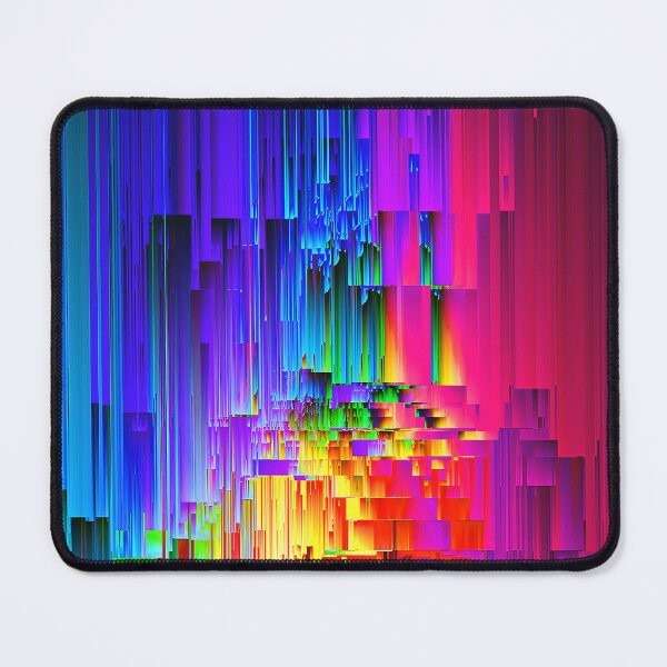 Item preview, Cyberpunk Futuristic Boldly Colorful Abstract Glitch Design Art designed and sold by DEC02.