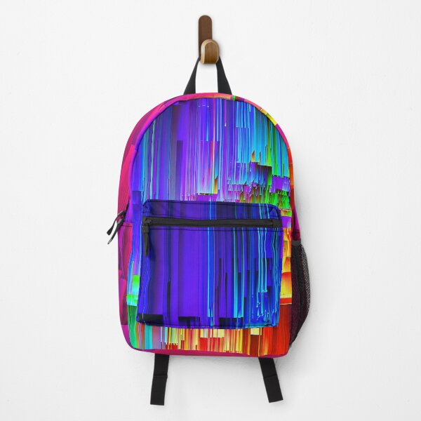 Item preview, Cyberpunk Futuristic Boldly Colorful Abstract Glitch Design Art designed and sold by DEC02.