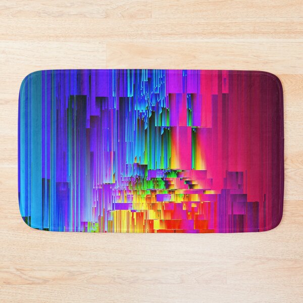 Item preview, Cyberpunk Futuristic Boldly Colorful Abstract Glitch Design Art designed and sold by DEC02.