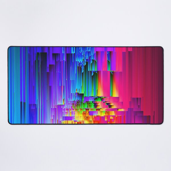 Item preview, Cyberpunk Futuristic Boldly Colorful Abstract Glitch Design Art designed and sold by DEC02.