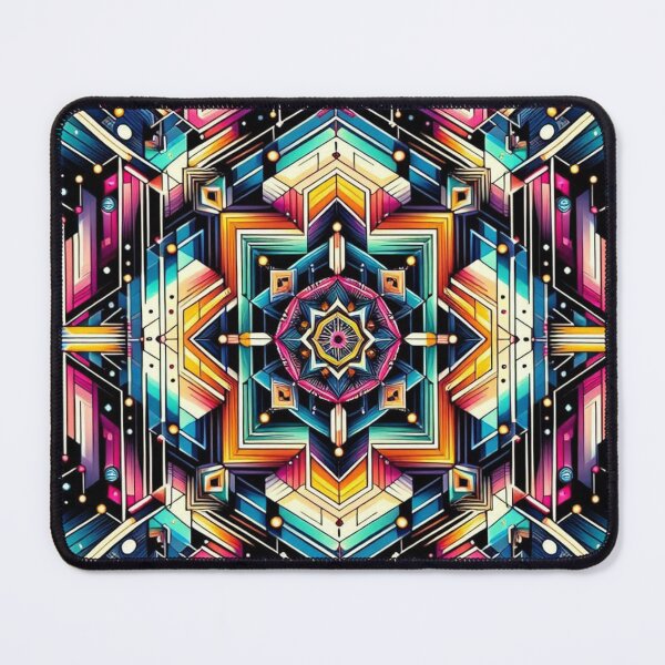 Item preview, Geometric decorative mystic pattern  designed and sold by Dogandesighn.