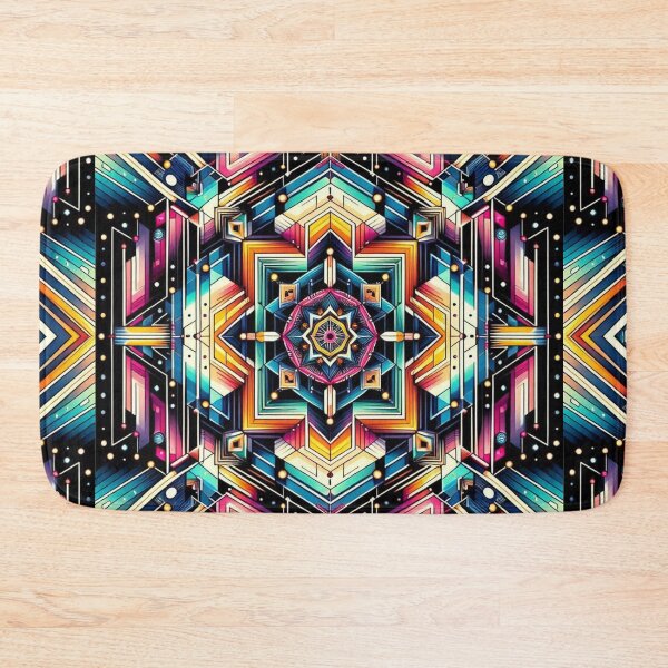 Item preview, Geometric decorative mystic pattern  designed and sold by Dogandesighn.