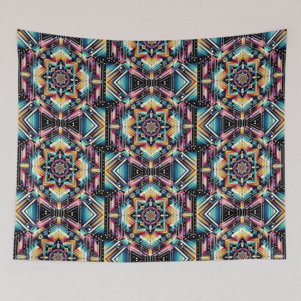 Item preview, Geometric decorative mystic pattern  designed and sold by Dogandesighn.