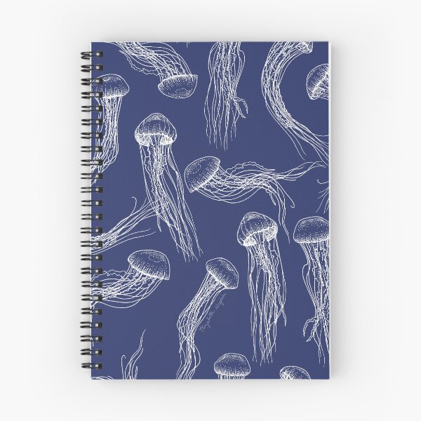 Item preview, Jellyfish Print - Navy designed and sold by Elizabeth Weglein.