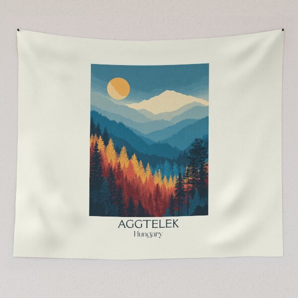 Item preview, Aggtelek Hungary Cave Kingdom Mountain Art designed and sold by TuncGK.