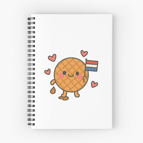 Item preview, Kawaii Stroopwafel with Dutch Flag designed and sold by k3rstman1.