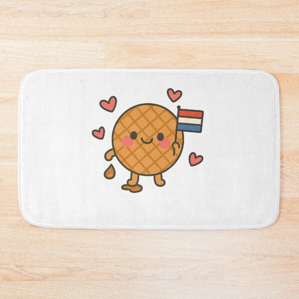 Item preview, Kawaii Stroopwafel with Dutch Flag designed and sold by k3rstman1.