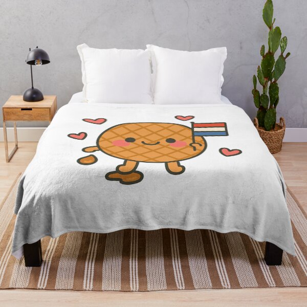 Item preview, Kawaii Stroopwafel with Dutch Flag designed and sold by k3rstman1.
