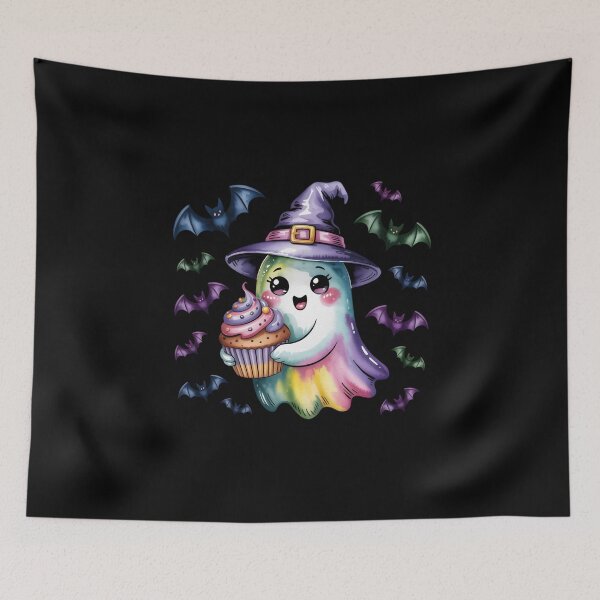 Item preview, ghost with cupcake designed and sold by jkrphoto.