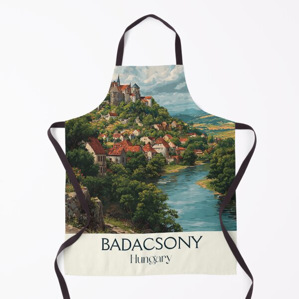 Item preview, Badacsony Hungary Wine Region Lake Design designed and sold by TuncGK.